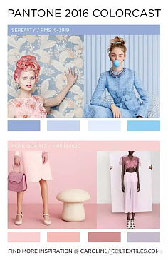 流行色而附帶的商品和網(wǎng)頁設(shè)計