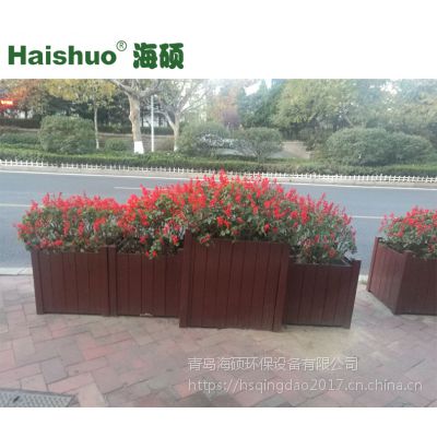 山東青島戶外防腐木花箱 廠家批發(fā)城市花箱 植物花卉種植可移動(dòng)室外花槽價(jià)格 中國供應(yīng)商